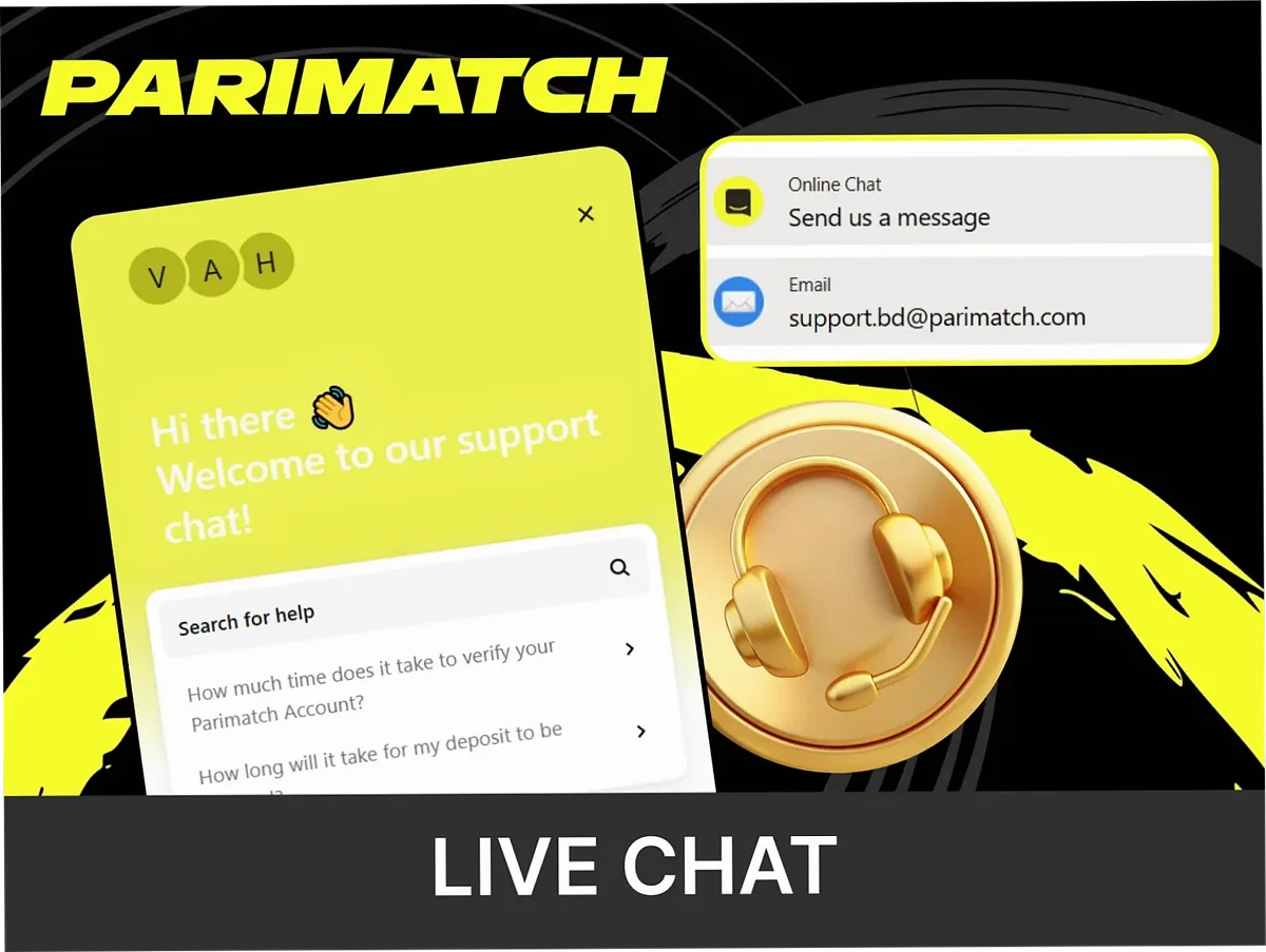 Parimatch live chat support